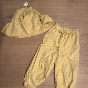 Never worn Free People Pampas set